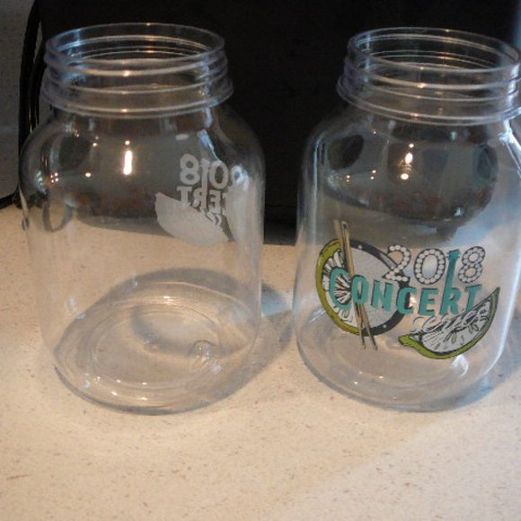 2018 Kenny Chesney Trip Around the Sun Concert Tour Series Lime Mugs-Set of 2 - Picture 3 of 4